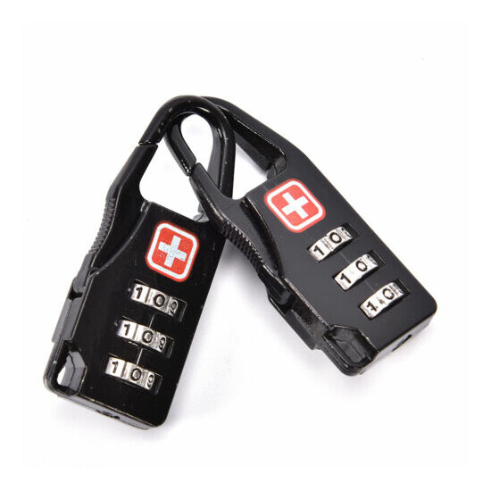 Luggage Suitcase Travel Security Lock 3 Digit Combine For TSA PP GFSSUS image {3}