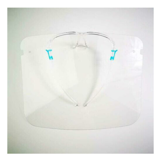 Face Shield with Glasses - 12 pcs image {3}