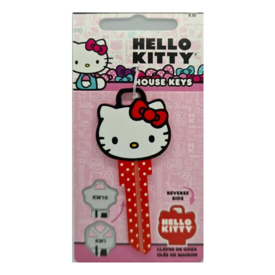 Hello Kitty Shaped House Key - Collectable Key - Kitty White - Suits LW4  image {1}