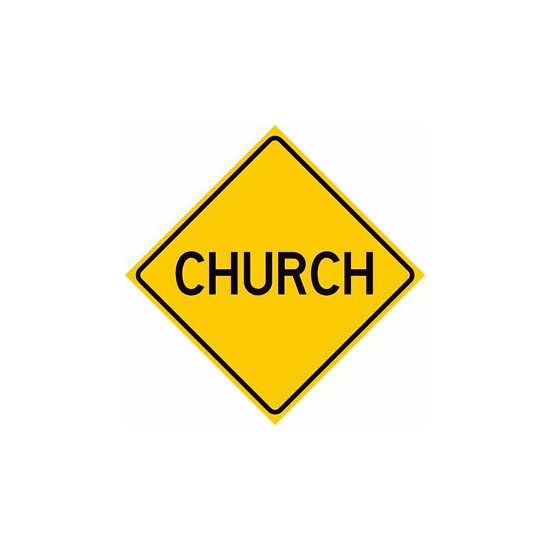 W39-3 Church Sign image {1}