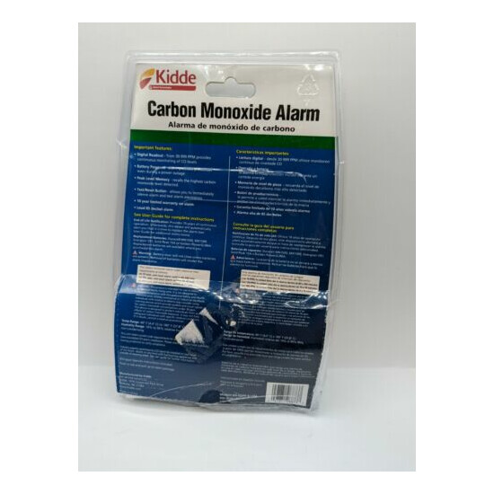 Kidde Carbon Monoxide Alarm with Digital Display KN-COPP-B-LPM | 900-0146-LP  image {2}