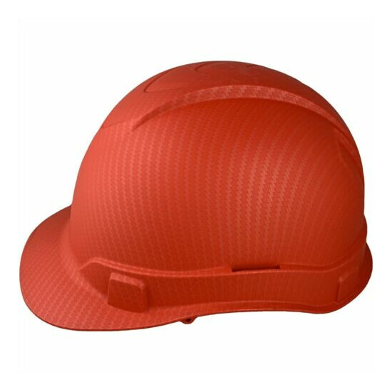 Pyramex Ridgeline Cap Style Hard Hat with 4pt Suspension - Red Graphite Thumb {2}