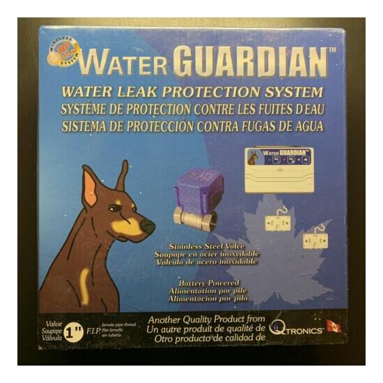 QMI WATER GUARDIAN Water Leak Protection System Qtronics Wireless Brand New image {1}