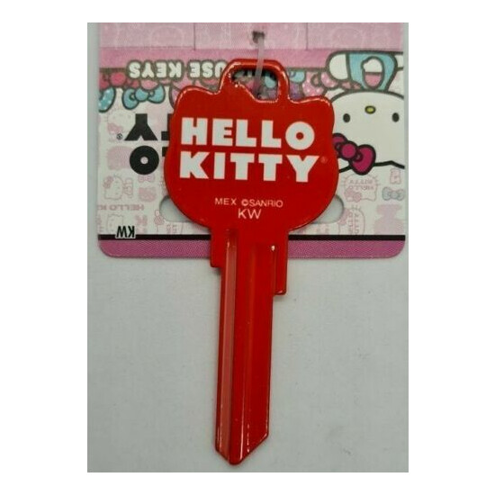 Hello Kitty Shaped House Key - Collectable Key - Kitty White - Suits LW4  image {2}