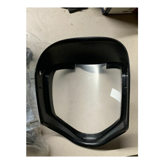 NewHoneywell S8515 Bionic Face Shield w/UVEX S8590 Hardhat Adapter Polycarbonate image {7}