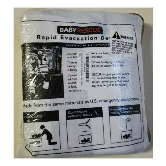 Baby Rescue Bag Fire Safety Emergency Rapid Evacuation Device image {2}