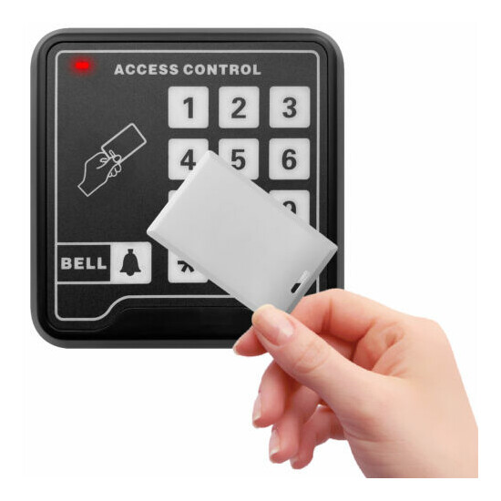 125KHz RFID Stand-Alone Door Access Control Keypad Support 1000 Users image {2}