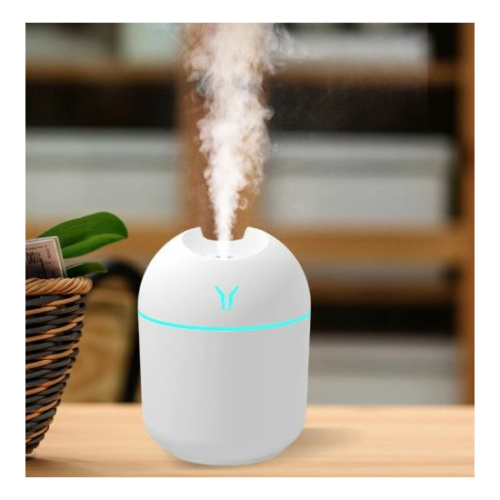 Humidifier USB Mute Aromatherapy LED Night Lamp Portable Car Purifier Bedroom image {4}
