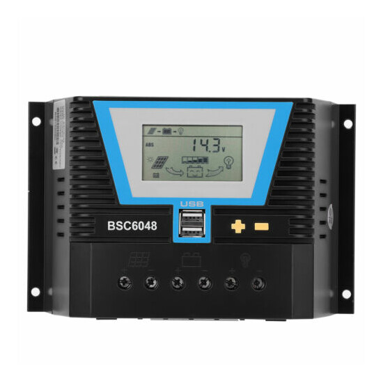 Solar Controller Multi-Functional for Variety Batteries BSC6048 12V/24V/36V/48V image {1}