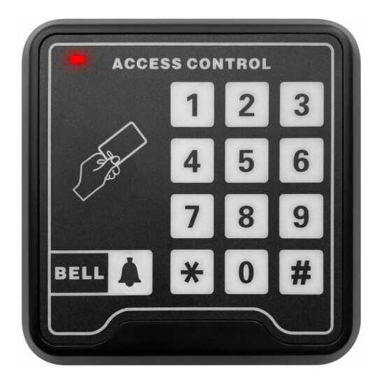125KHz RFID Stand-Alone Door Access Control Keypad Support 1000 Users image {1}
