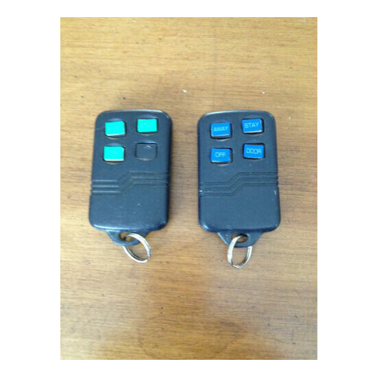 Ademco 5804 wireless Fob, four button fob, two fobs for one price image {1}