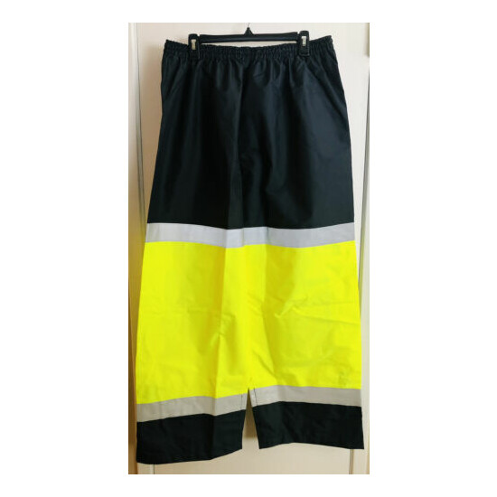Men's SAFETY APPAREL High Visibility Reflective Work Pants Class E Level 2 XL image {5}