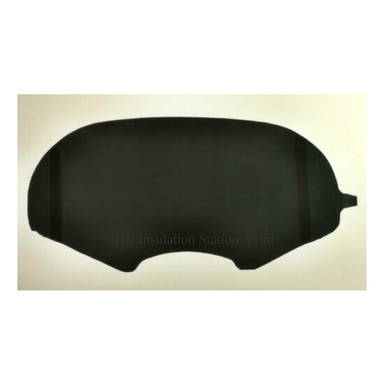 5 TINTED RESPIRATOR LENS COVER ALLEGRO 9901 COMPATIBLE HIGH QUALITY MADE IN USA image {1}