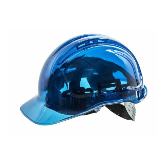 Portwest PV50 Helmet Peakview Helmet - Extra Strong / Ultra Lightweight Hard Hat image {2}