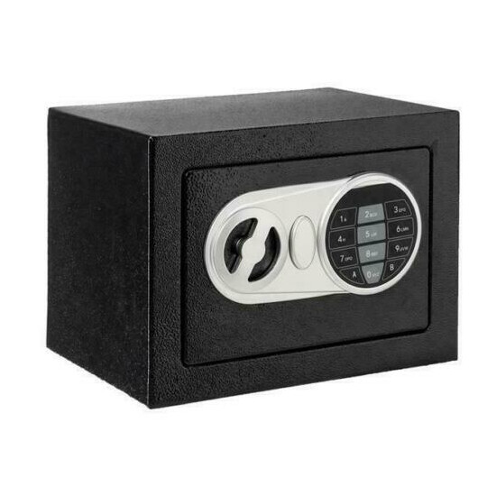 US Steel Digital Electronic Safe Box Keypad Lock For Home Office Hotel Gun Cash  image {2}