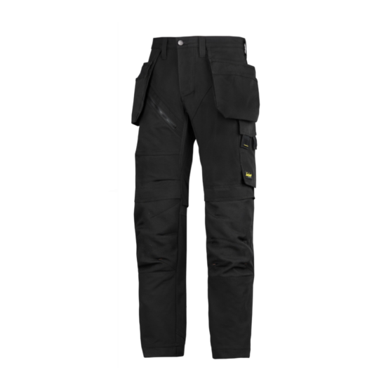 Snickers Trousers 6203 Ruffwork Holster Pocket Trousers Mens Black SnickerDirect image {1}