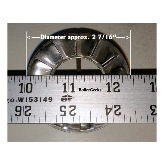(3) Oil Burner Nozzle Adapters with TURBULATOR-- 1/8" NPT (female) x 9/16"-24TPI image {3}