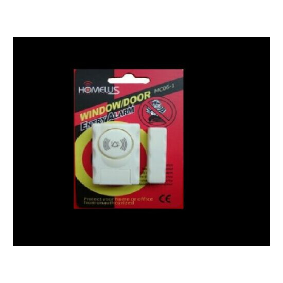STOP BURGLAR Magnetic Window Door Security Sensor Alarm 1 Unit, Family Safe Gift image {4}