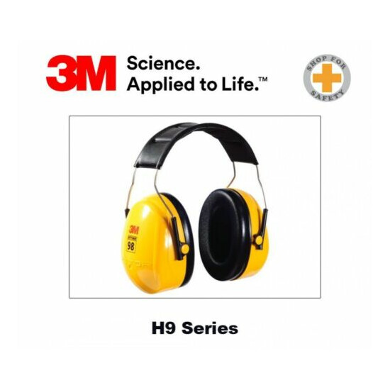 3M H9A Peltor Optime 98 Over-the-Head Earmuffs * Free US Shipping * image {2}