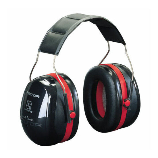 3M PELTOR Optime III Premium Quality Ear Defender Muffs - H540A H540B H540P3E image {2}