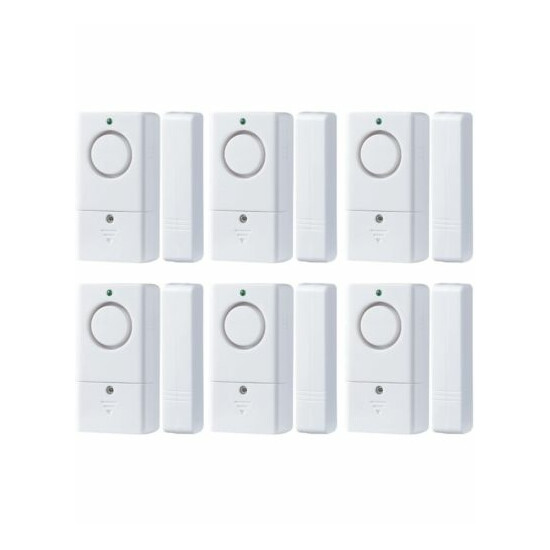 Window Door Alarm, Wireless Personal Home Kids Security Alarms with Chime  image {1}