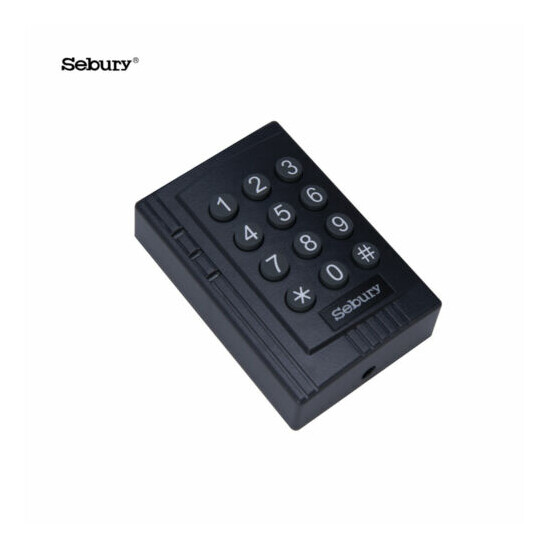 Door Access Controller 125KHz EM4100 ID Card Reader Keypad Sebury K3 Free 5 Card image {4}