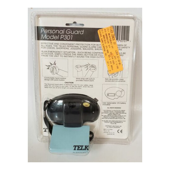 TELKO P301 Personal Guard Convenient Safety Alarm Personal Protection image {3}