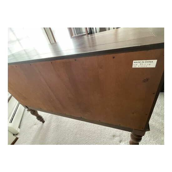 Raymour & Flanigan dining room buffet Server sideboard table 57” long image {4}