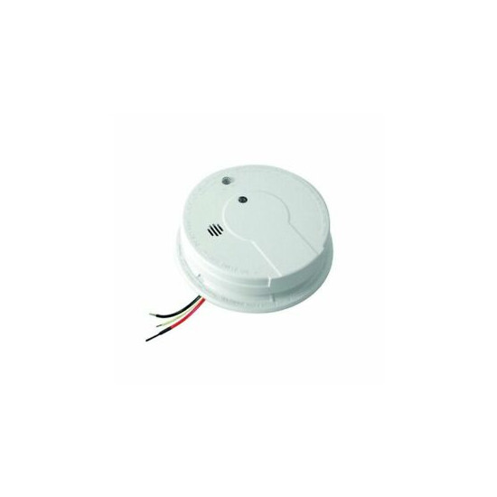 Kidde i12040 120V AC Wire-In Smoke Alarm With Battery Buck Up And Smart Hush New image {1}
