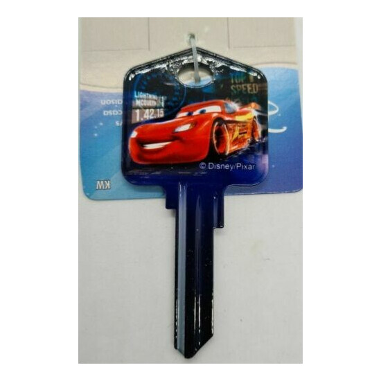 Disney Pixar Lightning McQueen House Key - Collectable Key - Cars - Suits LW4  image {2}