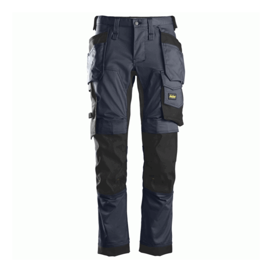 Snickers 6241 AllroundWork, Stretch Work Knee Pad Trousers Holster Pockets NEW image {2}