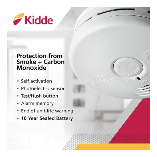 Kidde Smoke & Carbon Monoxide Detector, Combination Smoke & CO Alarm  image {4}