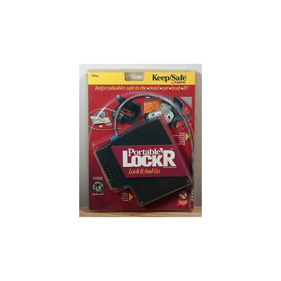 Portable Lock'r Cable Locker Lock It and Go image {1}