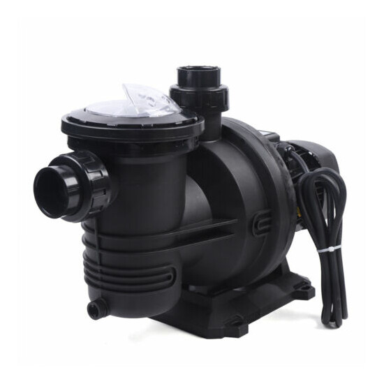 500W 48V Solar Clean Water Swimming Pool Pump DC Motor w/ MPPT Controller USA image {2}