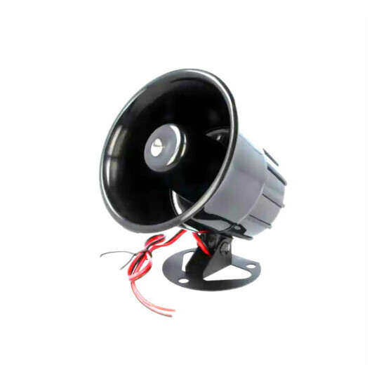 Siren Dynamic Transducer The Sound To 1 Tone 1300mA 12VDC 118dB image {1}