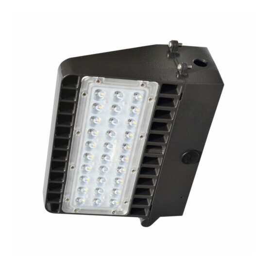 48W Led Wall Pack Lights Fixture Outdoor Commercial Area Security Lighting 2PACK Thumb {4}