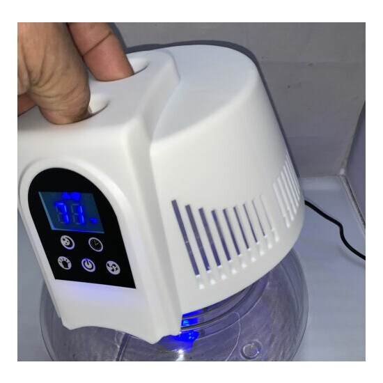 RainAire II Air Purifier Ionizer 3 Watts USB 1-8 hrs Timer Temperature Disp LED image {2}
