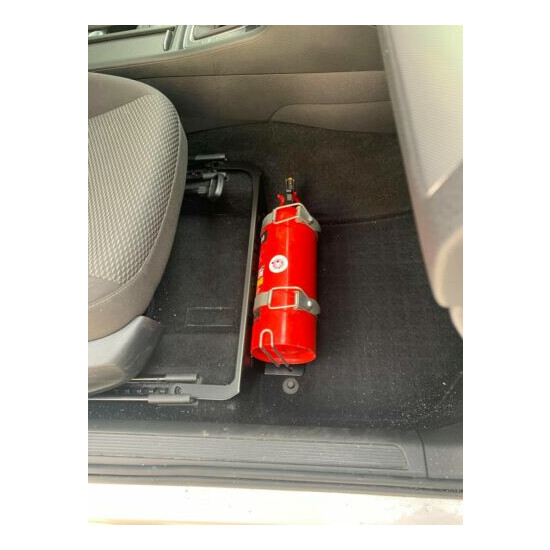 VW Golf GTI R mk7 F4 fabrication Fire extinguisher mount holder bracket image {3}
