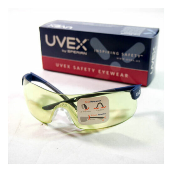 Uvex SX0209 PrecisionPro Safety Glasses | Frameless | Scratch Resistant Lens image {4}