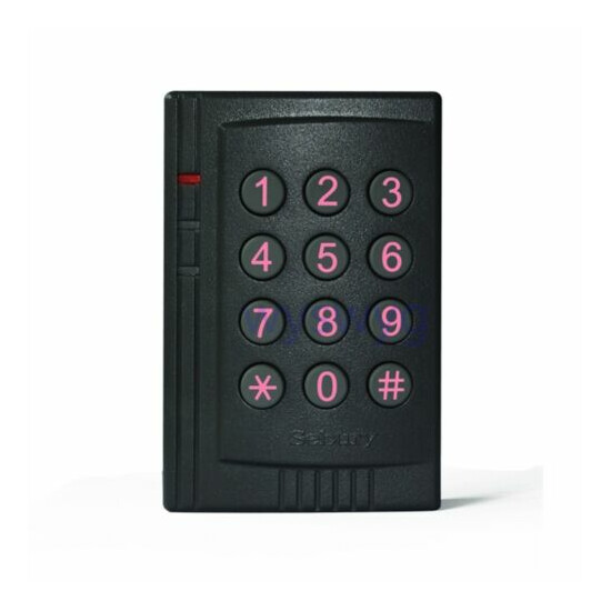 Door Access Controller 125KHz EM4100 ID Card Reader Keypad Sebury K3 Free 5 Card image {2}