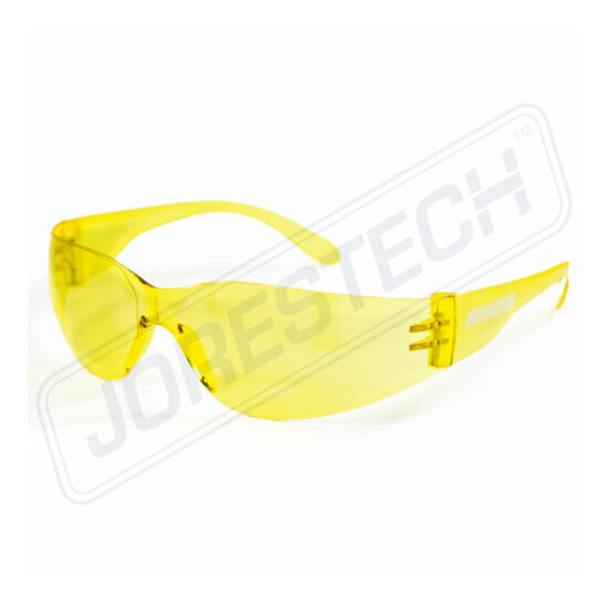 SAFETY GLASSES ANSI Z87.1 COMPLIANT JORESTECH VARIETY PACKS Amber Yellow image {1}