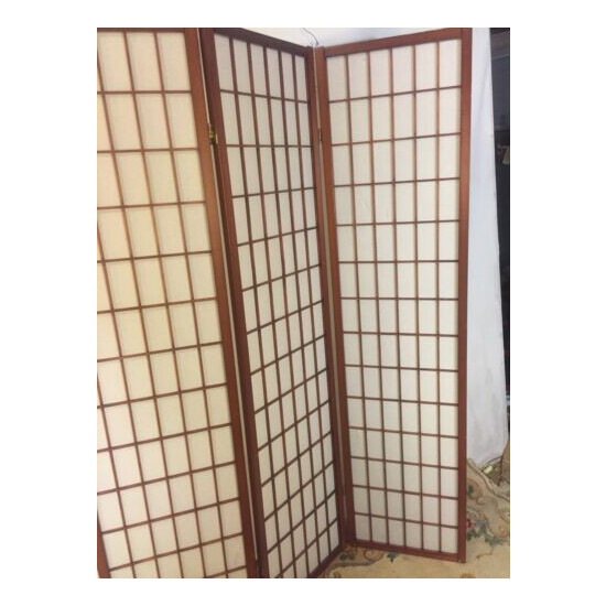 Screen Japanese Rice Paper & Lattice Balsa Wood. Local Pickup only. MAKE OFFER image {2}
