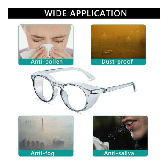Anti Pollen Safety Goggles Glasses Anti Fog Blue Light Glasses image {2}