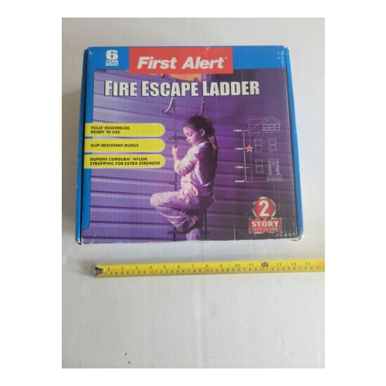 First Alert Fire Escape Ladder 2 Story 14 ft. (4.3m) image {1}