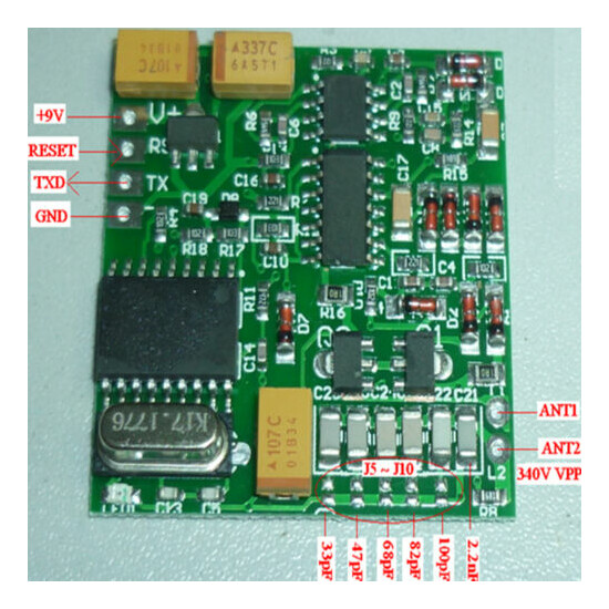134.2K AGV RFID Long Range Animal Tag Embed Reader Module TTL FDX-B ISO11784/85 image {3}