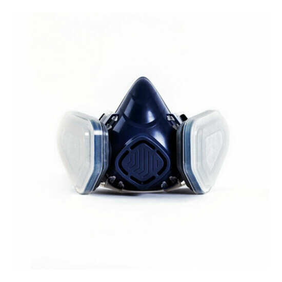 Full/Half Face Gas Mask Respirator Painting Spraying Safety Protection Facepiece image {61}