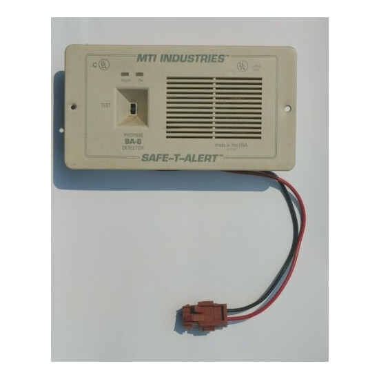 MTI Industry Safe-T-Alert Propane Leak Detector model number SA-8 image {1}