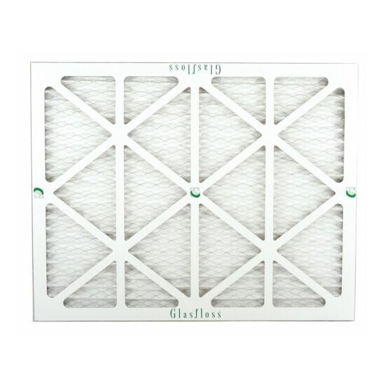 Glasfloss 16x22x1 - MERV 10 (Qty:12) - Pleated AC Furnace Air Filter Made in USA image {2}