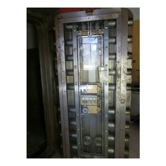antique Mosler Bank vault Door & trim old Bank Thumb {4}