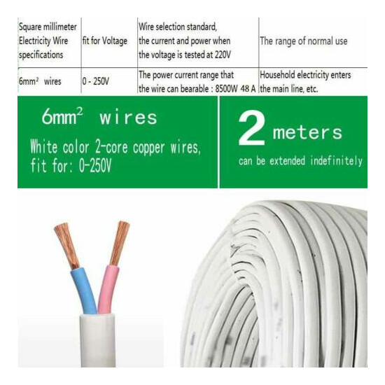 Outdoor Electric Wire 1 2 3 4cores 1.5/2.5 4/6 10-95mm² Home Wiring Cables Plugs image {7}